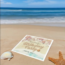 Fiesta de Cumpleaños Verano Playa Starfish