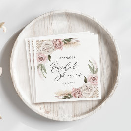 Servilleta De Papel Fiesta de Despedida de Soltera Boho Floral