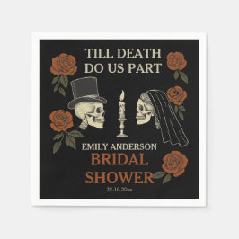 Servilleta De Papel Fiesta de Despedida de Soltera de Halloween Hasta 