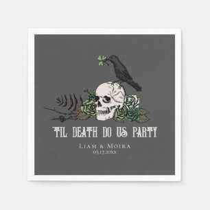 Servilleta De Papel Fiesta de Despedida de Soltera Gótica Irlandesa 'H