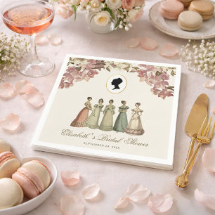 Servilleta De Papel Fiesta de Despedida de Soltera Regency Ladies Guio