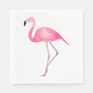 Servilleta De Papel Fiesta de Despedida de Soltera Tropical Flamingo R