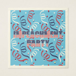 Servilleta De Papel Fiesta de destitución de Trump