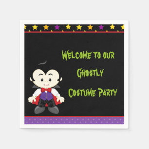 Servilleta De Papel Fiesta de disfraces de Halloween
