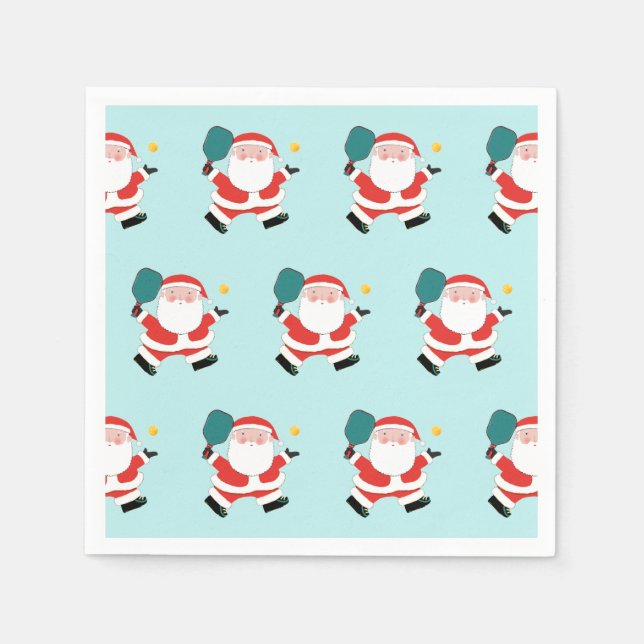 Servilleta De Papel Fiesta de feriado de baloncesto (Anverso)