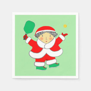 Servilleta De Papel Fiesta de feriado de los Navidades de baloncesto