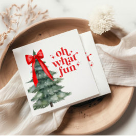 Servilleta De Papel Fiesta de feriado de navidades Oh Qué Diversión