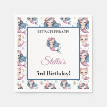 Fiesta de gatos de sirenas de la sirena oceánica