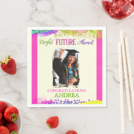 Servilleta De Papel Fiesta de Graduación con Futuro Prometedor