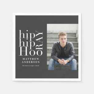 Servilleta De Papel Fiesta de graduación de fotos de hip hop