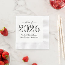 Fiesta de Graduación de la Clase de 2026 Elegante 