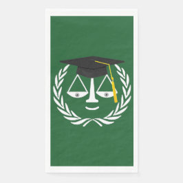 Servilleta De Papel Fiesta de Graduación de la Facultad de Derecho