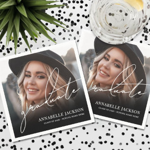 Servilleta De Papel Fiesta de Graduación Fotográfica