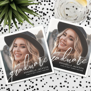 Servilleta De Papel Fiesta de Graduación Fotográfica