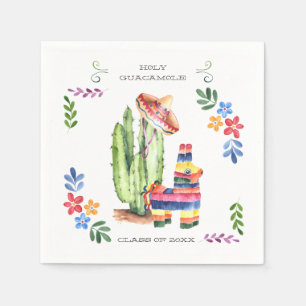Servilleta De Papel Fiesta de Graduación Santa Guacamole