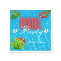 Fiesta de grupo tropical | Cumpleaños de verano