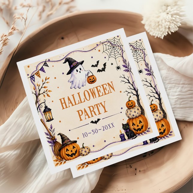 Servilleta De Papel fiesta de Halloween (Subido por el creador)