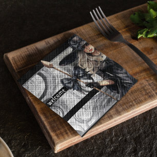 Servilleta De Papel Fiesta de Halloween con fondo agitado