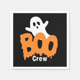 Servilleta De Papel Fiesta de Halloween de Ghost Boo Crew