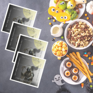 Servilleta De Papel Fiesta de Halloween de Grim Reaper