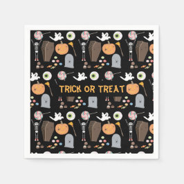 Servilleta De Papel Fiesta de Halloween de Halloween para los niños
