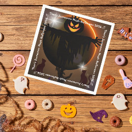 Servilleta De Papel Fiesta de Halloween de Mash Mash Scarecrow para ni
