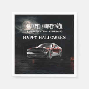 Servilleta De Papel Fiesta de Halloween de Muscle Car Americano Espelu
