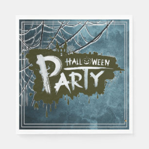 Servilleta De Papel Fiesta de Halloween para adultos Vintage Gótico Az