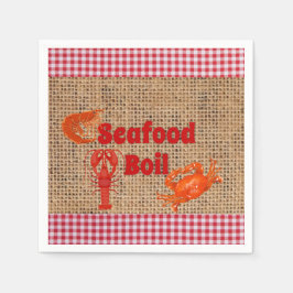 Servilleta De Papel Fiesta de hierba de pescado