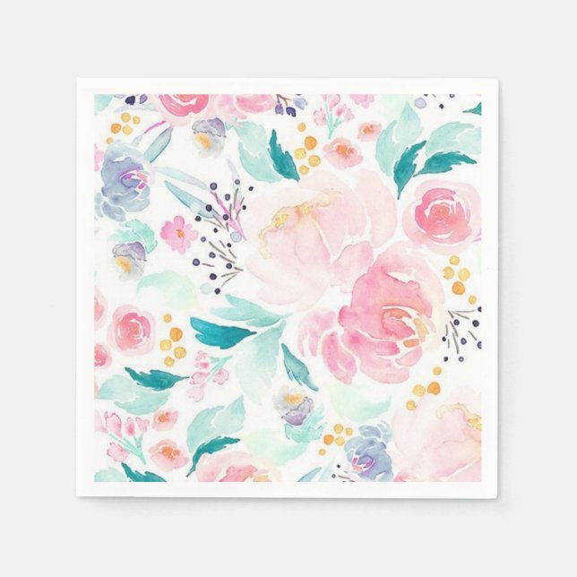 Servilleta De Papel Fiesta de jardín (Anverso)