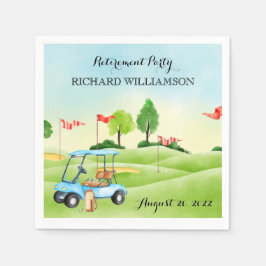 Servilleta De Papel Fiesta de Jubilación