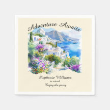 Fiesta de Jubilación Colorful Greece Village Ocean