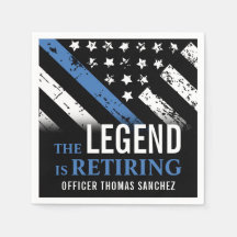 Fiesta de Jubilación de la Policía con Bandera Azu