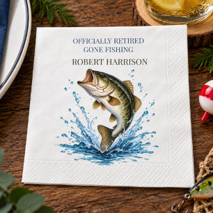 Servilleta De Papel Fiesta de jubilación divertida y humorística de pe