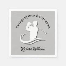 Fiesta de Jugador de Golf Moderno jubilado