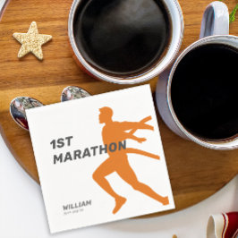 Servilleta De Papel Fiesta de la celebración de maratón de la publicac