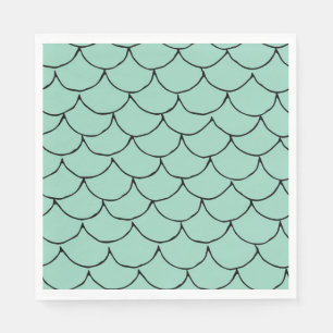 Servilleta De Papel Fiesta de la crianza del mar de la Sirenita Person