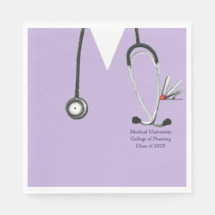 Servilleta De Papel Fiesta de la escuela de enfermería