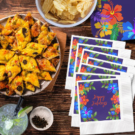 Servilleta De Papel Fiesta de la oficina de vacaciones de Luau en Hawá