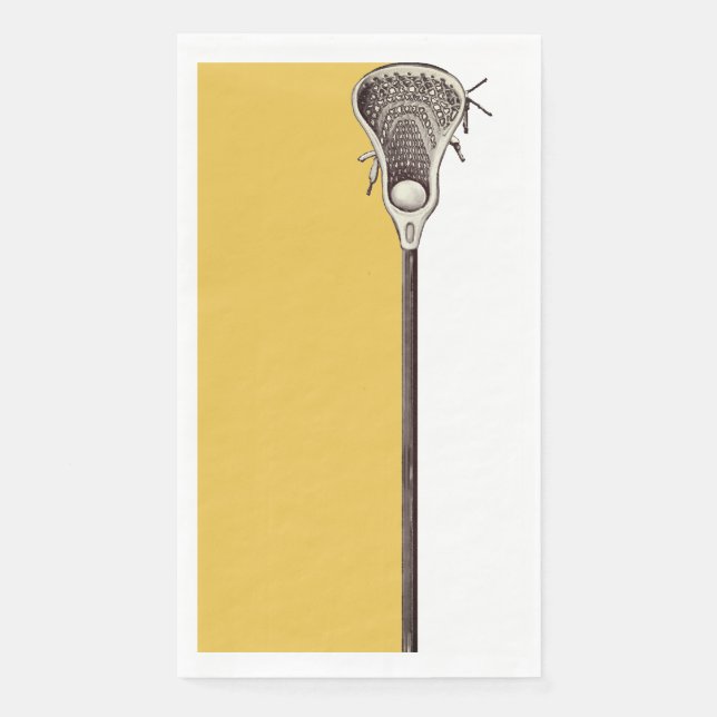 Servilleta De Papel Fiesta de Lacrosse (Anverso)