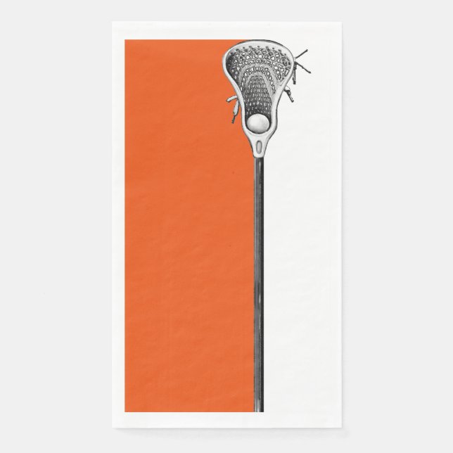 Servilleta De Papel Fiesta de Lacrosse (Anverso)