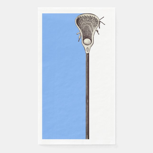 Servilleta De Papel Fiesta de Lacrosse (Anverso)