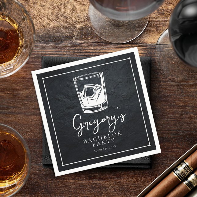 Servilleta De Papel Fiesta de licenciatura moderna y elegante (Subido por el creador)