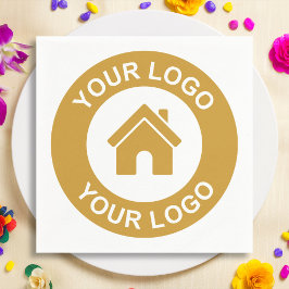 Servilleta De Papel Fiesta De Logotipo Comercial O Papel De Imagen De 