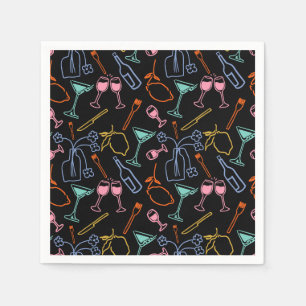 Servilleta De Papel Fiesta de Medianoche