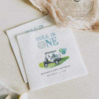 Servilleta De Papel Fiesta de Minigolf Hole-In-One