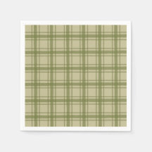 Fiesta de Navidad de Plaid Verde Vintage