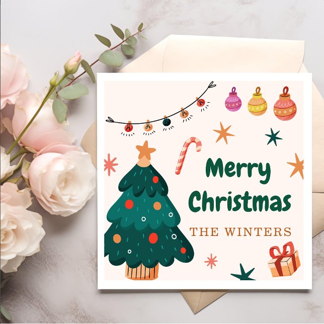 Servilleta De Papel Fiesta de Navidades de invierno (Subido por el creador)