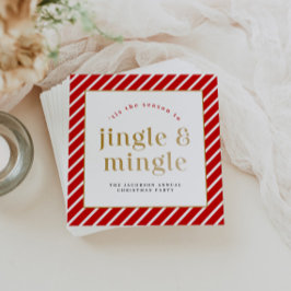 Servilleta De Papel FIESTA de Navidades de jingle navideño de MERI