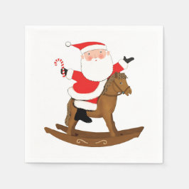 Servilleta De Papel Fiesta de Navidades ecuestres